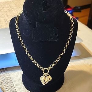 NWOT BAUBLEBAR HEART NECKLACE Adjustable from 17” to 20”.